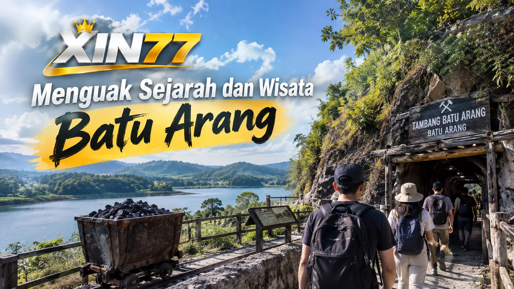 Ilustrasi alam untuk artikel wisata sejarah XIN77